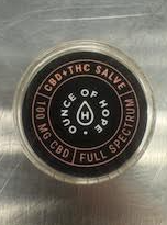 Full Spectrum CBD Rosin Salve / Sample - 100mg (0.1oz)